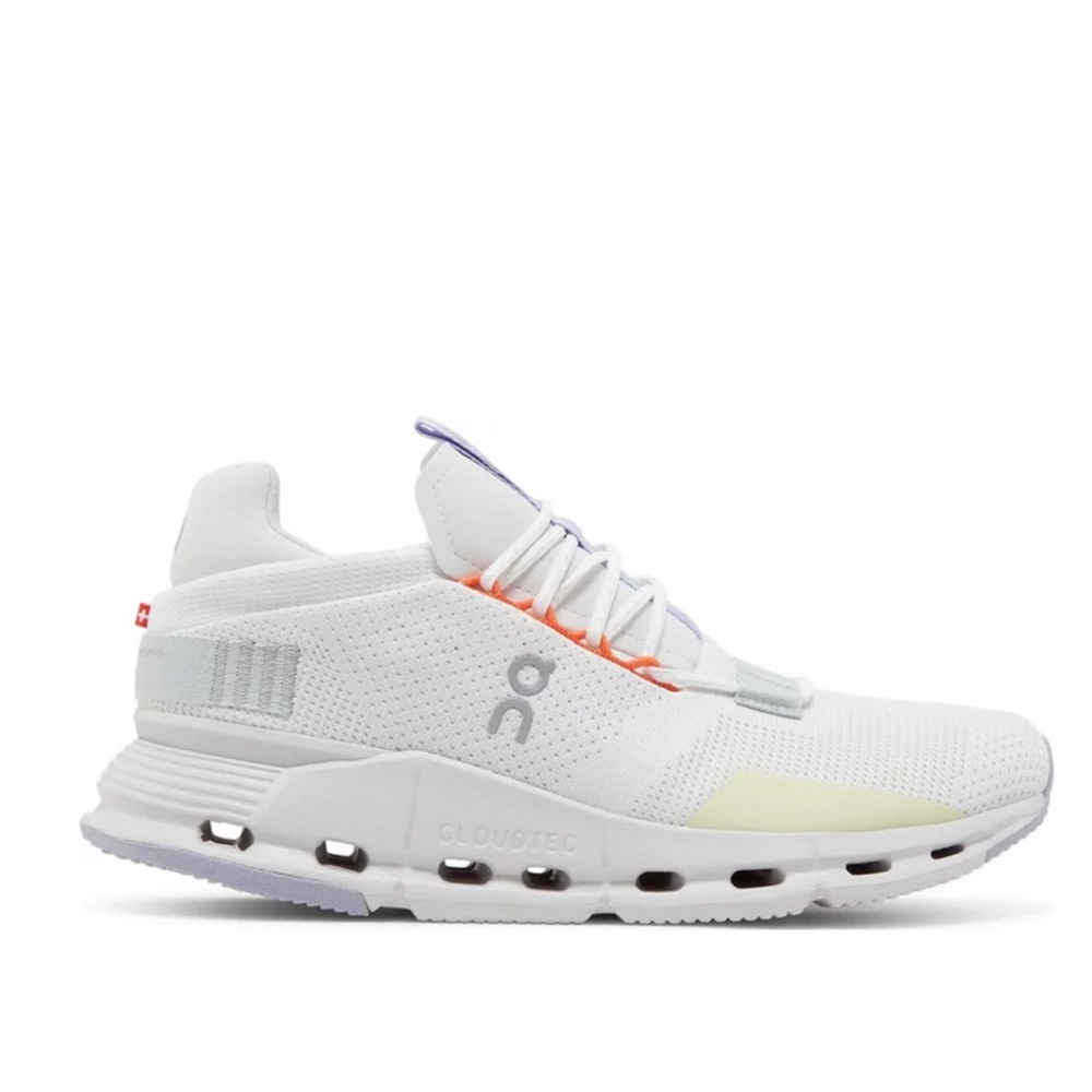 On Cloud Cloudnova Shoes White Glacier